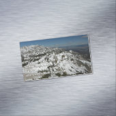 Snowy Peaks of Grand Teton Mountains I Photography マグネット名刺 (インサイチュ)