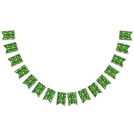 Snowy Pine Forest バンティングフラッグ