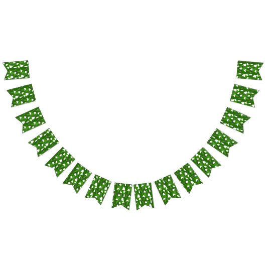 Snowy Pine Forest バンティングフラッグ (全)