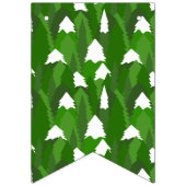 Snowy Pine Forest バンティングフラッグ (第2の旗)