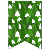 Snowy Pine Forest バンティングフラッグ (第1の旗)