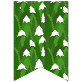 Snowy Pine Forest バンティングフラッグ (第3の旗)