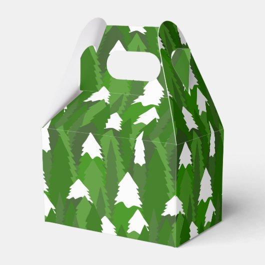 Snowy Pine Forest フェイバーボックス (裏面サイド)