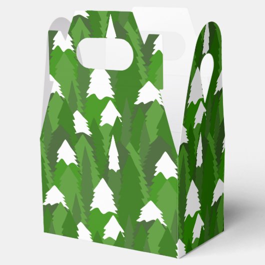 Snowy Pine Forest フェイバーボックス (オープン)