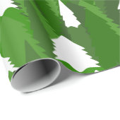 Snowy Pine Forest ラッピングペーパー (ロールコーナー)