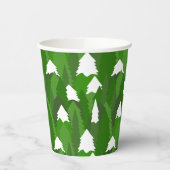 Snowy Pine Forest 紙コップ (左)