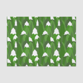 Snowy Pine Forest 薄葉紙