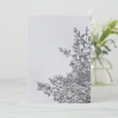 Snowy Pine, Scandinavian Christmas aesthetic シーズンカード (スタンド正面)