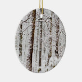 Snowy Poconoの不思議の国 セラミックオーナメント (右)