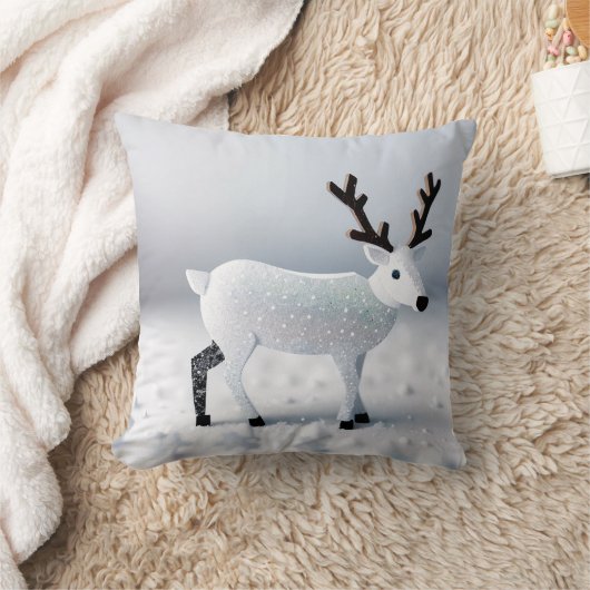 Snowy Splendor Cushion クッション (ブランケット)