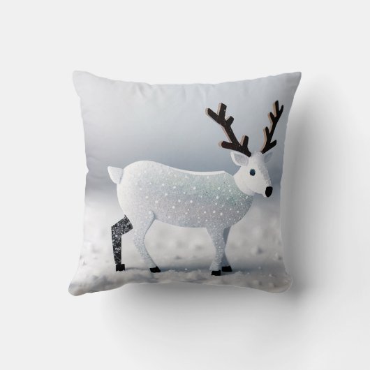 Snowy Splendor Cushion クッション (裏面)