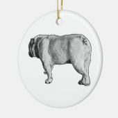 Snowy Stride, Keepsake Cheer セラミックオーナメント (左)