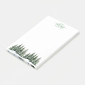 Snowy Trees Post-it-Notes ポストイット (アングル)