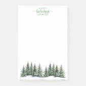 Snowy Trees Post-it-Notes ポストイット (正面)
