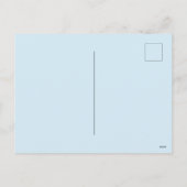 Snowy Village Illustration Cute Season's Greetings シーズンポストカード (裏面)