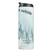 Snowy Watercolor Serenity タンブラー (回転右)
