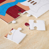 Snowy Winter ジグソーパズル (側面)