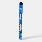 Snowy Winter Christmas Moon Night Cabin Case-Mate iPhoneケース (裏面 / 右)