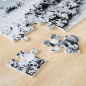 Snowy Winter scenic Jigsaw puzzle ジグソーパズル (側面)