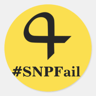 SNPFailスタンプ ラウンドシール