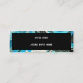 SNSイ絵を描ンスタグラム スキニー名刺 (裏面)