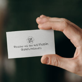 SNSシンプル後を追のInstagramで私たち ラバースタンプ