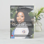 SNSストーリー写真撮影卒業後 案内状 (スタンド正面)