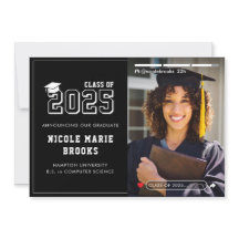 SNSストーリー写真黒の卒業