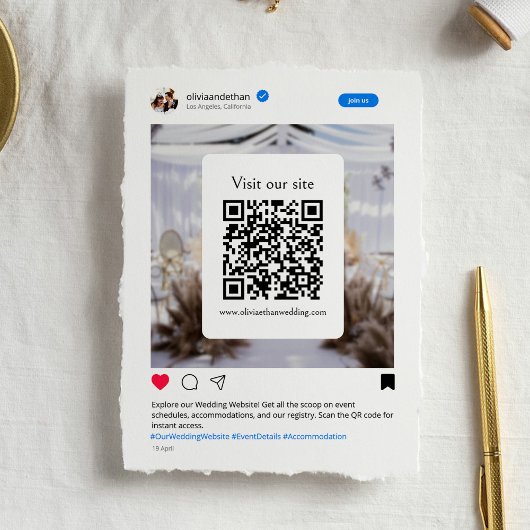 SNSモダンおもしろいのサ結婚イト エンクロージャーカード