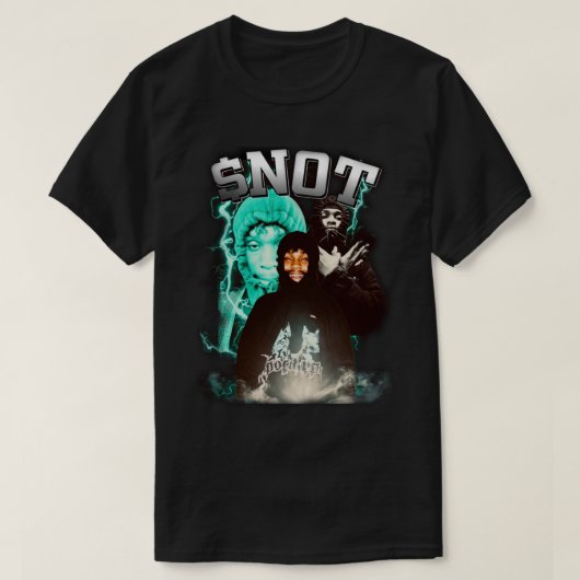 SNTブートレグデザイン(ラッパー)クラシックTシャツ Tシャツ (デザイン正面)