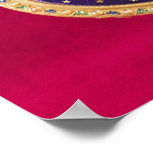 Snuffbox with a portrait miniature of Louis ポスター (角)