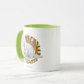 Snuffleupagus B&Wのスケッチのスケッチ マグカップ (正面左)