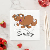 Snuffleupagus Doodleyの図 スタンダードランチョンナプキン (インサイチュ)