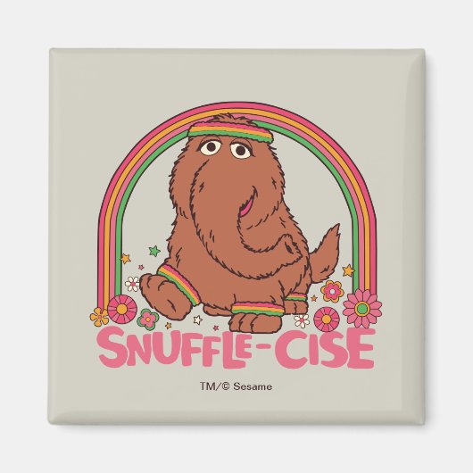 Snuffleupagus | Snuffle-Cise マグネット (正面)