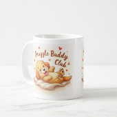 Snuggle Buddy Club コーヒーマグカップ (正面左)