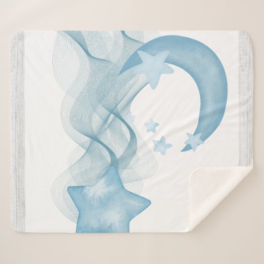 Snuggle in Luxury with a Personalized Sherpa Blank シェルパブランケット (正面(横))