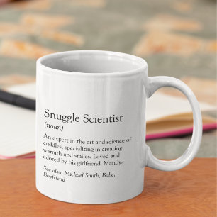 Snuggle Scientist写真ボーイフレンドの贈り物 コーヒーマグカップ