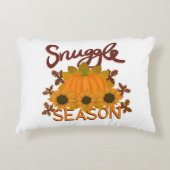 “Snuggle Season” Accent Pillow (Double Sided) アクセントクッション (正面)