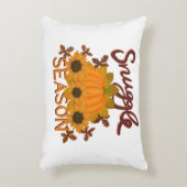 “Snuggle Season” Accent Pillow (Double Sided) アクセントクッション (正面(垂直))