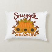 “Snuggle Season” Accent Pillow (Double Sided) アクセントクッション (裏面)