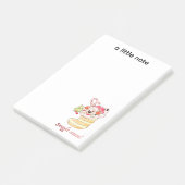 Snuggle Season Puppy in Stocking ポストイット (アングル)