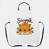 “Snuggle Season” Thanksgiving Apron エプロン (正面)