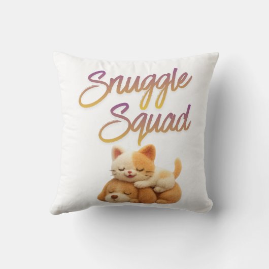 Snuggle Squad クッション (裏面)