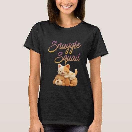 Snuggle Squad  Tシャツ (正面)