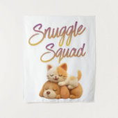 Snuggle Squad Wall Tapestry タペストリー (正面)