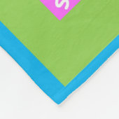 snuggle up - it's storytime blanket フリースブランケット (角)