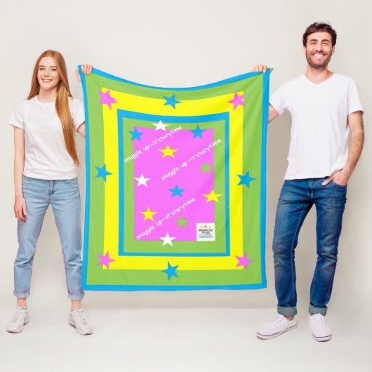 snuggle up - it's storytime blanket フリースブランケット (インサイチュ)