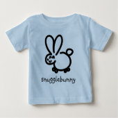snugglebunny ベビーTシャツ (正面)