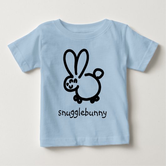 snugglebunny ベビーTシャツ (正面)