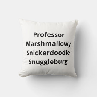 SnuggleNames: オーダーメイド ラブネーム スロー枕 クッション